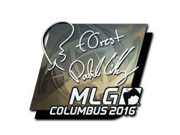 Samolepka (f0rest speciální MLG Columbus 2016)