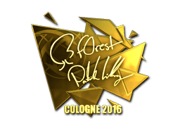 Samolepka (f0rest zlatá ESL Cologne 2016)