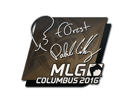 Samolepka (f0rest MLG Columbus 2016)