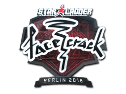 สติกเกอร์ (facecrack ฟอยล์ Berlin 2019)