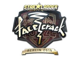สติกเกอร์ (facecrack ทอง Berlin 2019)
