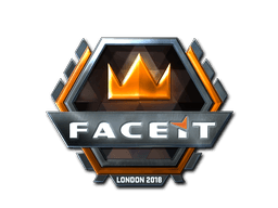 Klistermærke (FACEIT folie London 2018)