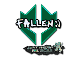 Samolepka (FalleN třpytivá PGL Antwerp 2022)