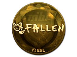 Samolepka (FalleN zlatá Katowice 2019)