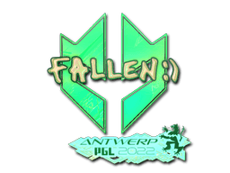 Samolepka (FalleN holografická PGL Antwerp 2022)