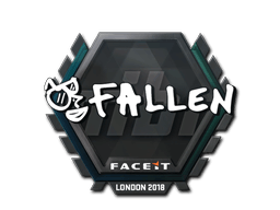 Samolepka (FalleN London 2018)