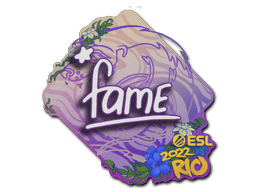 Samolepka (fame IEM Rio 2022)