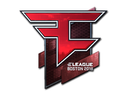 Klistermærke (FaZe Clan folie Boston 2018)