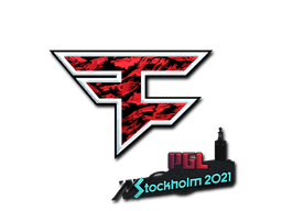 Klistermærke (FaZe Clan folie Stockholm 2021)