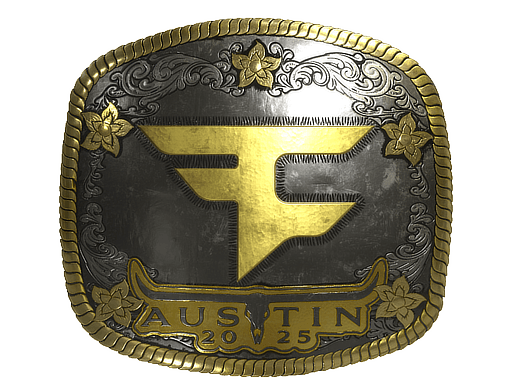Samolepka (FaZe Clan zlatá BLAST.tv Austin 2025)