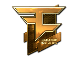 Samolepka (FaZe Clan zlatá Boston 2018)