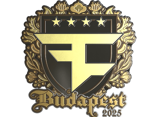 Samolepka (FaZe Clan zlatá StarLadder Budapest 2025)