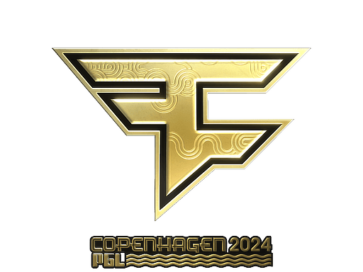 Samolepka (FaZe Clan zlatá PGL Copenhagen 2024)