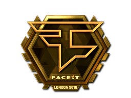 Samolepka (FaZe Clan zlatá London 2018)
