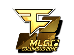 Samolepka (FaZe Clan zlatá MLG Columbus 2016)