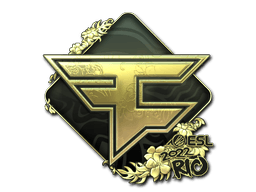 Samolepka (FaZe Clan zlatá IEM Rio 2022)
