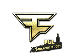 Samolepka (FaZe Clan zlatá PGL Stockholm 2021)