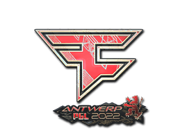 Klistermærke (FaZe Clan holo Antwerp 2022)