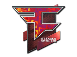 Klistermærke (FaZe Clan holo Boston 2018)