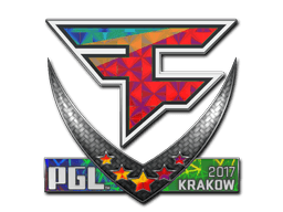 Klistermærke (FaZe Clan holo Krakow 2017)