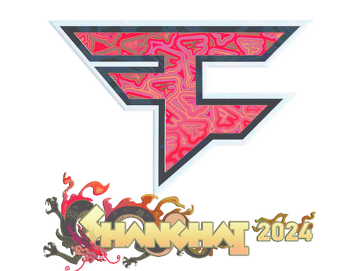 Klistermærke (FaZe Clan holo Shanghai 2024)