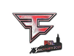 Klistermærke (FaZe Clan holo Stockholm 2021)