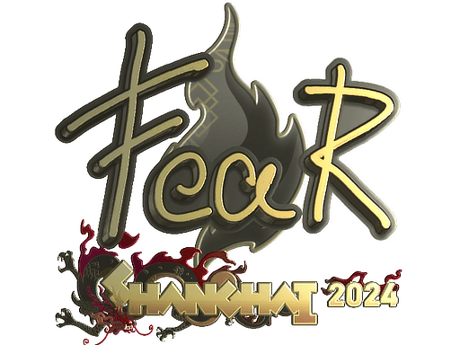 สติกเกอร์ (fEAR ทอง Shanghai 2024)