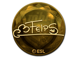 สติกเกอร์ (felps ทอง Katowice 2019)