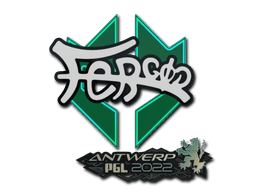 Samolepka (fer PGL Antwerp 2022)