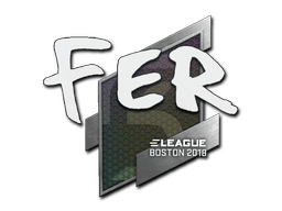 Samolepka (fer Boston 2018)