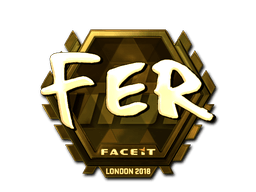 Samolepka (fer zlatá London 2018)