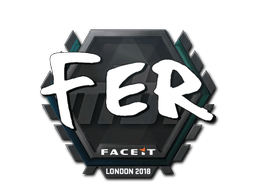 Samolepka (fer London 2018)