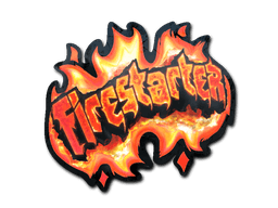 Samolepka (Firestarter holografická)