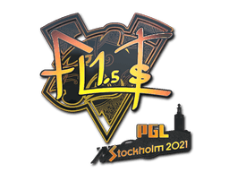 Klistermærke (FL1T holo Stockholm 2021)
