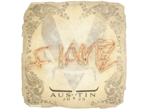 Klistermærke (FlameZ Austin 2025)