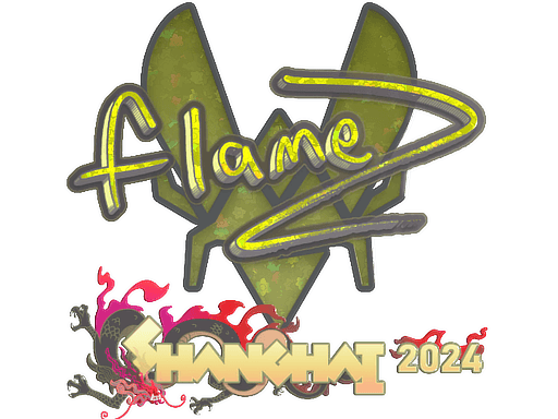 Klistermærke (FlameZ glitter Shanghai 2024)