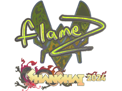 Klistermærke (FlameZ holo Shanghai 2024)