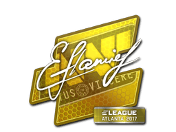 Naklejka (flamie Atlanta 2017)