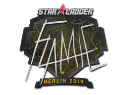 Naklejka (flamie Berlin 2019)