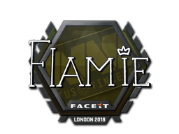 Naklejka (flamie Londyn 2018)