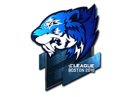 Klistermærke (Flash Gaming folie Boston 2018)