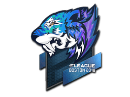 Klistermærke (Flash Gaming holo Boston 2018)