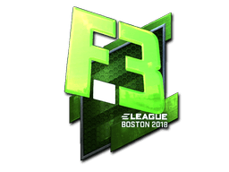 Klistermærke (Flipsid3 Tactics folie Boston 2018)