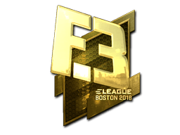 Samolepka (Flipsid3 Tactics zlatá Boston 2018)