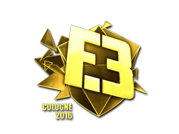 Samolepka (Flipsid3 Tactics zlatá ESL Cologne 2016)