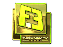 Samolepka (Flipsid3 Tactics zlatá DreamHack 2014)