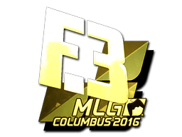 Samolepka (Flipsid3 Tactics zlatá MLG Columbus 2016)