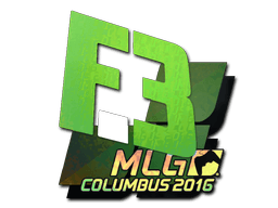 Klistermærke (Flipsid3 Tactics holo MLG Columbus 2016)