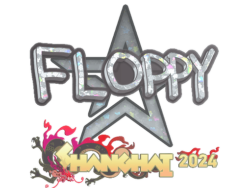 สติกเกอร์ (floppy ระยิบระยับ Shanghai 2024)