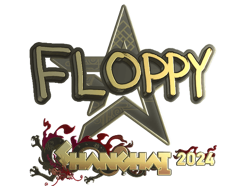 สติกเกอร์ (floppy ทอง Shanghai 2024)